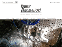 Tablet Screenshot of keislerautomation.com